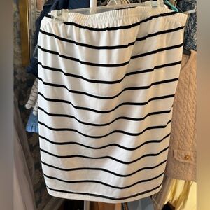 Mini Skirt in Black/White but I have worn as top w/denim jacket. hobo